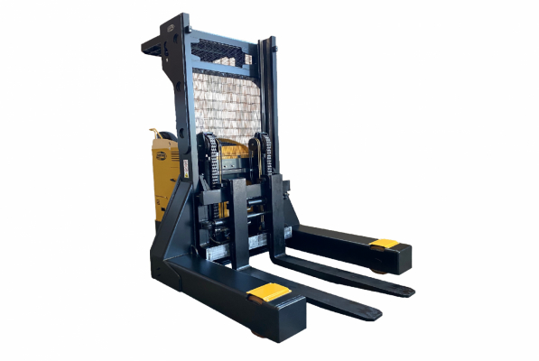 Ride-on stacker trucks for normal-intensive use and heavy loads ...